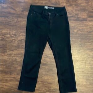 Signature by Levi Strauss Men's Black Jeans Modern Straight Fit. Size 32W 30L.